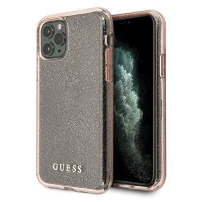 Guess Skal iPhone 11 Pro Max Glitter - Rosa