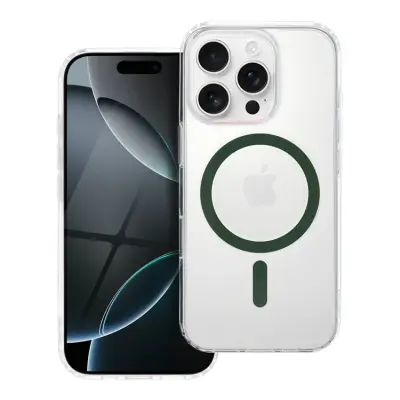 iPhone 11 Pro Max Mobilskal MagSafe Drop Glue - Mörkgrön