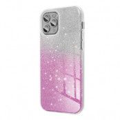 iPhone 15 Pro Mobilskal Shining - Transparent Rosa