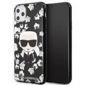 Karl Lagerfeld Skal iPhone 11 Pro Max Flower Ikonik Karl - Svart