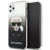 Karl Lagerfeld Skal iPhone 11 Pro Max Gradient Ikonik Karl - Svart