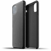 Mujjo Full Leather Case (iPhone 11 Pro Max) - Blå