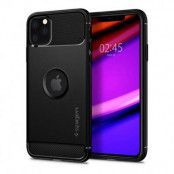 Spigen Rugged Armor Skal för iPhone 11 Pro Max - Svart