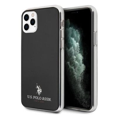 U.S. Polo Assn. Shiny iPhone 11 Pro Max Skal Svart
