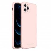 Wozinsky Color Silicone Flexible Skal iPhone 11 Pro Max - Rosa