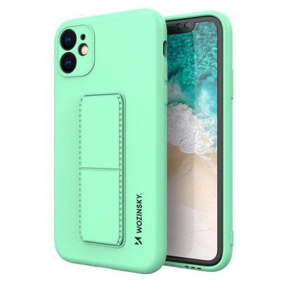 Wozinsky Kickstand Silicone Skal iPhone 11 Pro Max- Mint