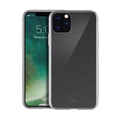 XQISIT Flex Case Skal till iPhone 11 Pro Max Transparent