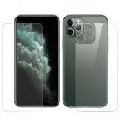 BOOM 3in1 iPhone 11 Pro Fram Härdat glas + Bak Härdat glas + Kameralinsskydd