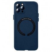 BOOM iPhone 11 Pro Läderskal Magsafe - Blå