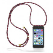 Boom iPhone 11 Pro skal med mobilhalsband- Red Camo Cord