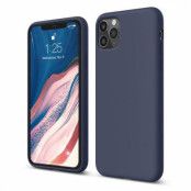 Elago Silicone Case (iPhone 11 Pro) - Mörklila