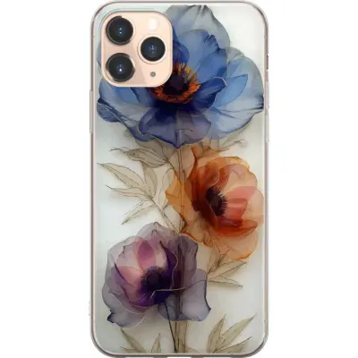 Mobilskal till Apple iPhone 11 Pro med Silkesblommor