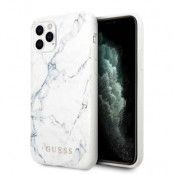 Guess Skal iPhone 11 Pro Marble - Vit