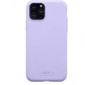 Holdit iPhone 11 Pro Skal Silikon - Lavendel
