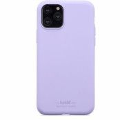 Holdit Mobilskal Silikon (iPhone 11 Pro) - Brungrå