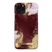 iDeal iPhone 11 Pro/XS/X Skal - Golden Burgundy Marble