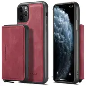JEEHOOD iPhone 11 Pro Skal Röd - Magnetisk Fodral med Kickstand