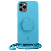 Just Elegance iPhone 11 Pro Mobilskal PopGrip - Aqua