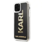 Karl Lagerfeld Hard Logo Case with Glitter (iPhone 11 Pro)