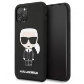 Karl Lagerfeld Silicone Iconic Skal iPhone 11 Pro - Svart
