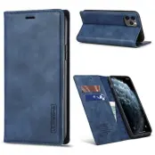 LC.IMEEKE Mobilskal till iPhone 11 Pro KonstLäder - Blå