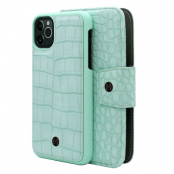 Marvêlle iPhone 11 Pro plånboksfodral - Mint Croco