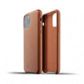Mujjo Full Leather Case för iPhone 11 Pro - Tan