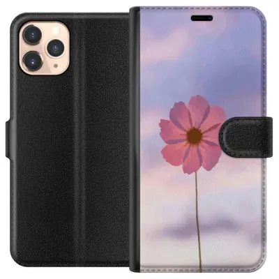Plånboksfodral till Apple iPhone 11 Pro med Rosa blomma
