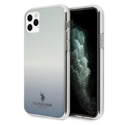 U.S. Polo Assn. Gradient Pattern Collection iPhone 11 Pro Blå