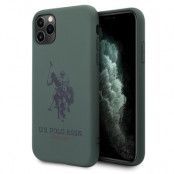 U.S. Polo Assn. Silicone Collection iPhone 11 Pro skal Grön