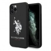 U.S. Polo Assn. Silicone Collection iPhone 11 Pro Skal Svart