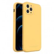 Wozinsky Color Silicone Flexible Skal iPhone 11 Pro - Gul