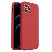 Wozinsky Color Silicone Flexible Skal iPhone 11 Pro - Röd