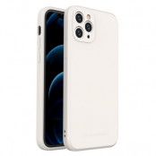 Wozinsky Color Silicone Flexible Skal iPhone 11 Pro - Vit