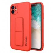 Wozinsky Kickstand Silicone Skal iPhone 11 Pro - Röd