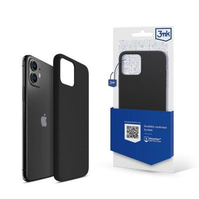 3mk iPhone 11 Mobilskal Silicone - Svart