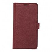 Essentials iPhone 11, Läder wallet avtagbar, röd