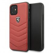 Ferrari Skal iPhone 11 Off Track Quilted - Röd