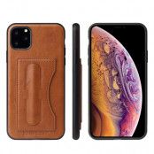 Fierre Shann Kickstand and Card Case (iPhone 11) - Grön