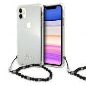 Guess Skal iPhone 11 Black Pearl - Transparent
