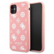 GUESS Skal iPhone 11 Peony Collection - Rosa
