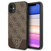 Guess Skal iPhone 11 Triangle Collection - Brun