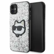 Karl Lagerfeld iPhone 11/XR Mobilskal Glitter Choupette Patch