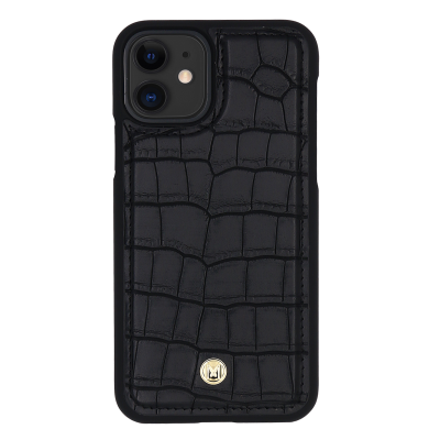 Marvêlle iPhone 11 Magnetiskt Skal -Black Croco