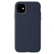 Melkco Aqua Silicone Skal Apple Iphone 11 - Dark Blå