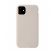 Melkco Aqua Silicone Skal Apple Iphone 11 - Sand Rosa