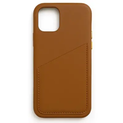 Moobio PU Leather Card Case (iPhone 11) - Brun