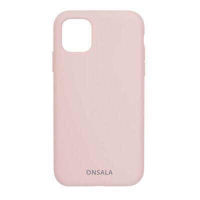 ONSALA Mobilskal Silikon Sand Pink iPhone 11 / XR