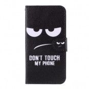 Plånboksfodral för iPhone 11 - Don't touch my phone
