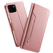 Plånboksfodral med Spegel till iPhone 11 - Rose Gold